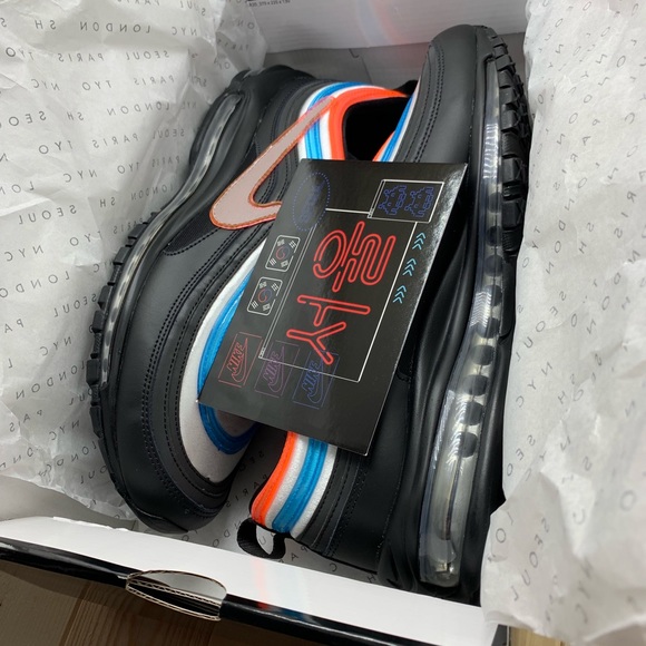 *SOLD* New Nike Air Max 97 OA GS Neon Seoul - Picture 8 of 8